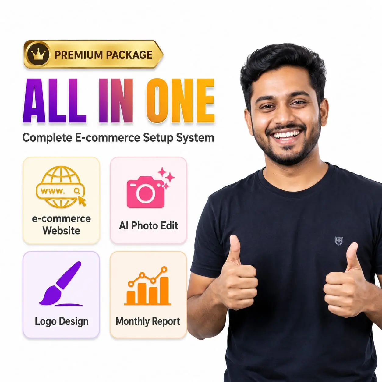 All-in-One Complete E-commerce Business Launch Package