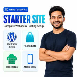 Website Starter WooCommerce E-commerce Website Setup Service
