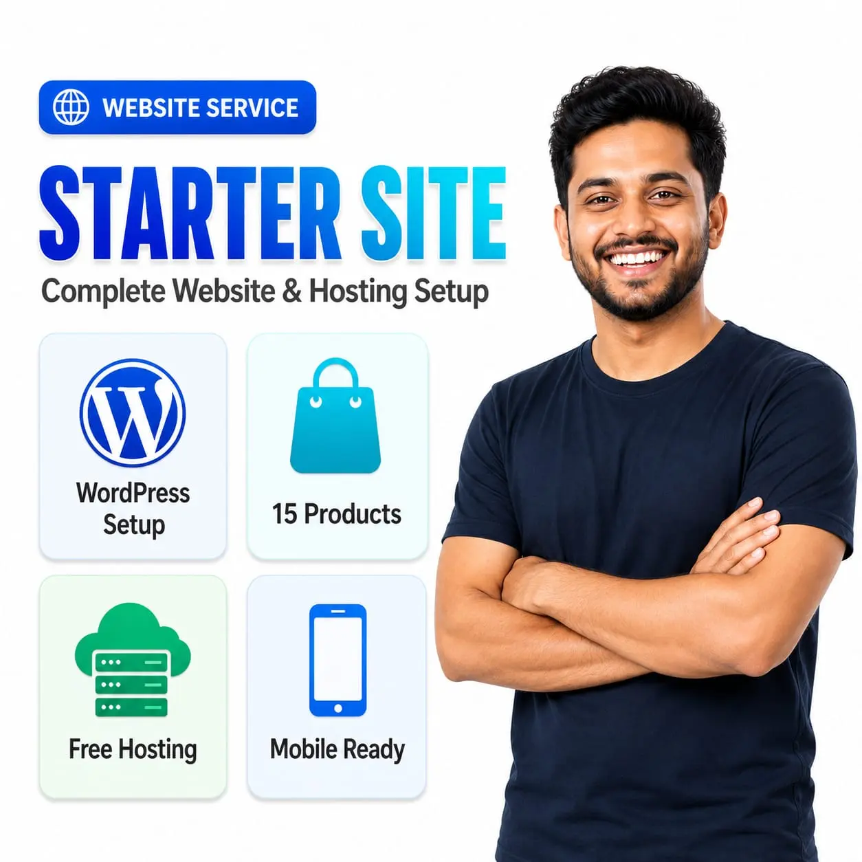 Website Starter WooCommerce E-commerce Website Setup Service